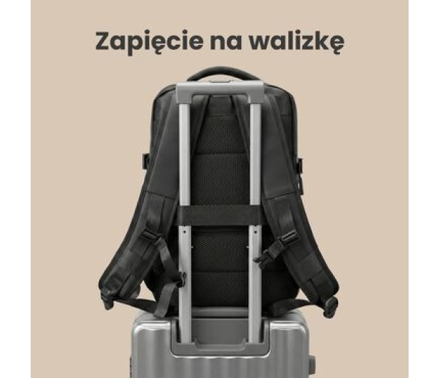 ExtraLink Black Forest by KM01 Czarny podręczny kabinowy podróżny - 1570047 - zdjęcie 4